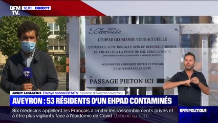 Aveyron: 53 résidents d'un Ehpad contaminés