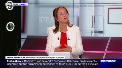 Gilets jaunes: pour Ségolène Royal, "la bonne décision politique aurait été de retirer immédiatement la taxe carbone"