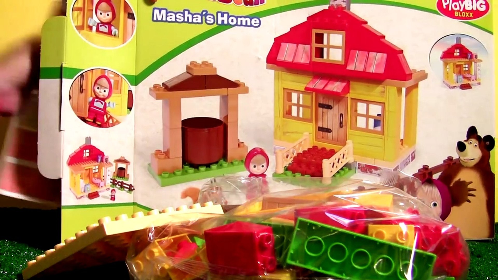 House of Masha and the Bear Mega Blocks - Casa di Masha e Orso - Маша и  Медведь - Masha i Medved - video Dailymotion
