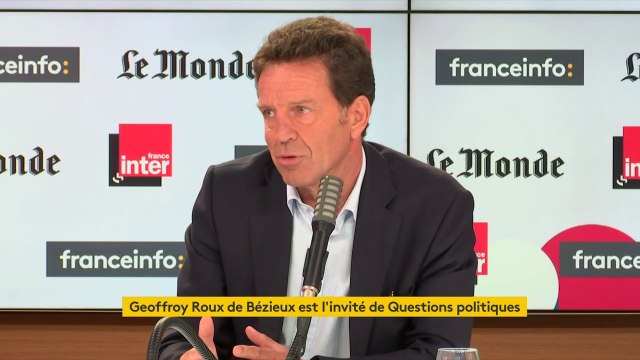 Geoffroy Roux de Bézieux sur les entreprises : On est à 95% de l’activité normale, avec d’énormes différences évidemment entre secteurs, et même à l’intérieur des secteurs.