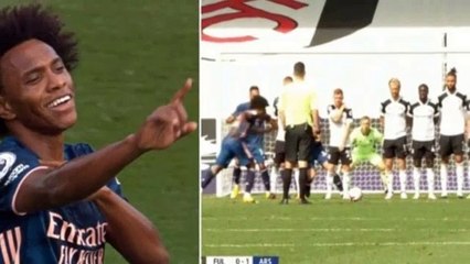 Fulham 0-3 Arsenal: Willian produces superb highlights in opening Premier League game