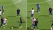 Fulham vs Arsenal: Dani Ceballos and Eddie Nketiah involved in heated exchange before kickoff