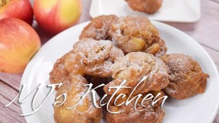 Apple Fritters Recipe | Sweet Snacks for tea time | Apple fritters asmr