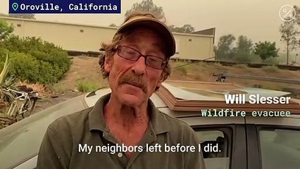 Скачать видео: Oregon and California Fires - Several Dead As Wildfires Force Evacuations