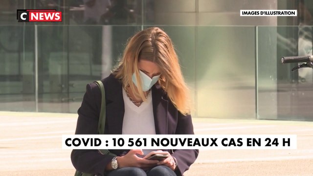 Covid : 10 561 nouveaux cas en 24 heures