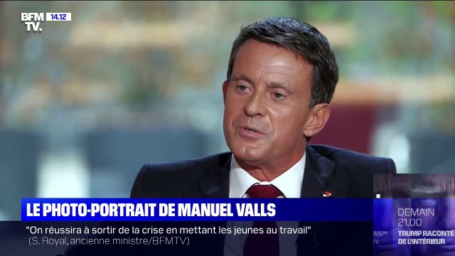 Manuel Valls: Je ne regarde pas le passé avec l'idée qu'on m'a empêché d'être président de la République