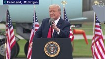 Trump - 'Michigan Better Vote For Me, I Got You So Many Damned Car Plants'