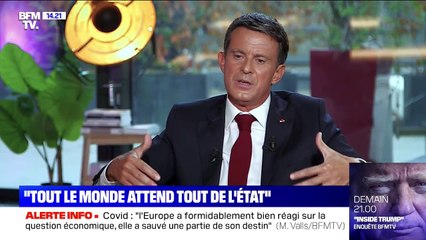 Manuel Valls sur les masques: "En France, tout le monde attend tout de l'État"