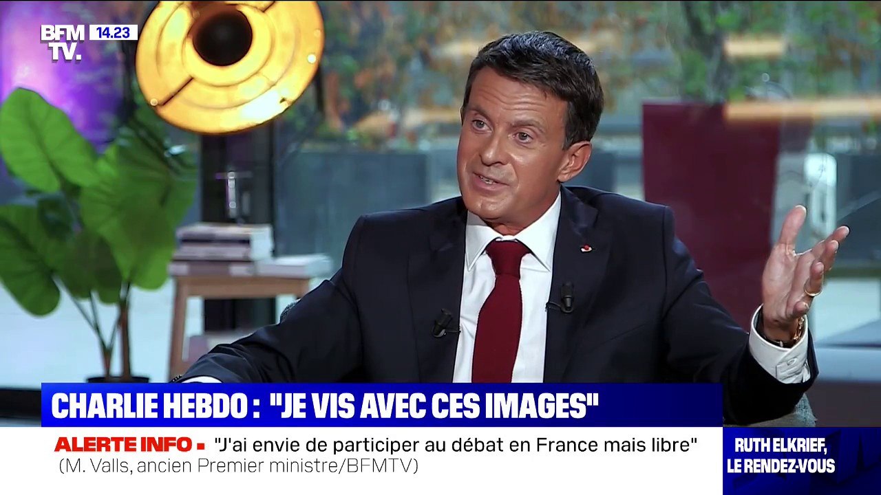 Manuel Valls sur Charlie Hebdo: "Je vis avec ces images, je vis avec ces journées"