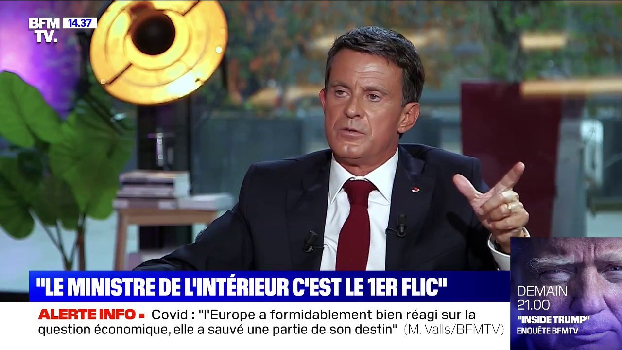 Gilets jaunes: Manuel Valls "ne pense pas qu'on puisse parler de violences policières"