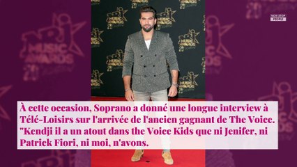 The Voice Kids : Kendji Girac bizuté ? Soprano se confie
