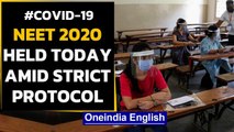 NEET 2020: Exam held with strict protocol at exam centres amid the raging Coronavirus Pandemic