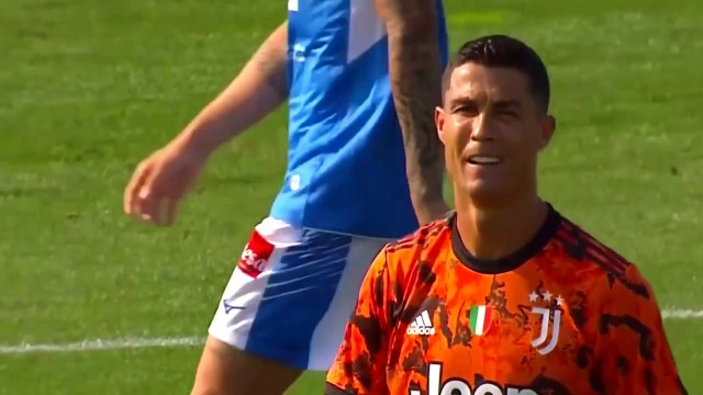 Cristiano Ronaldo vs Novara Calcio Friendly 13 09 2020 Pre Season 20/21 He Scored First Goal In The New Season