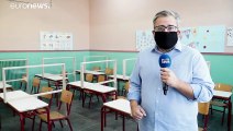 El coronavirus marca el inicio de las clases en Grecia