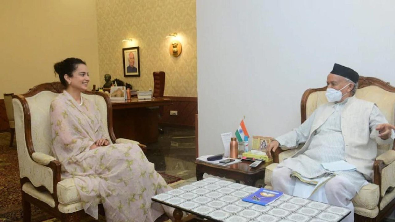 Kangana Ranaut meet Maharashtra governor