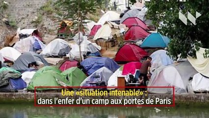 Une « situation intenable » : dans l'enfer d'un camp aux portes de Paris