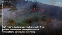 How Wildfire Smoke Can Increase Spread, Severity Of COVID-19