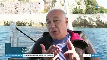 Environnement : la traque aux filets de pêche jetés en Méditerranée