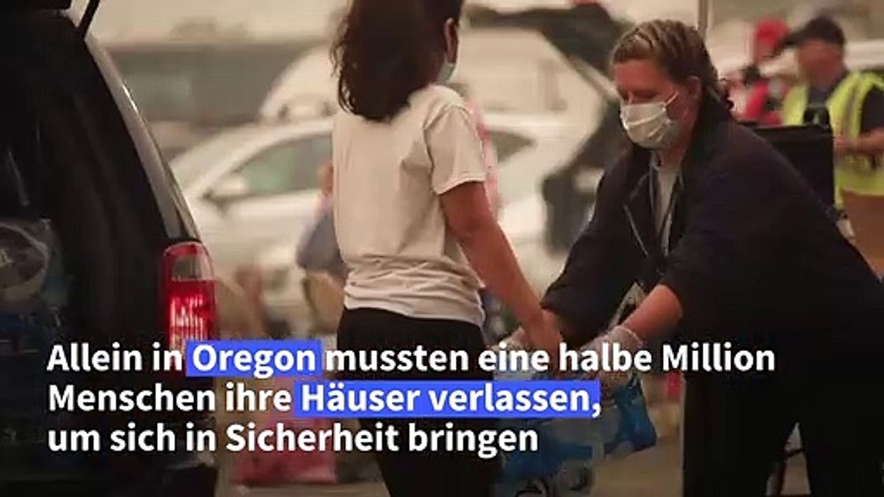 Verheerende Waldbrände an der US-Küste: Bereits mehr als 30 Tote