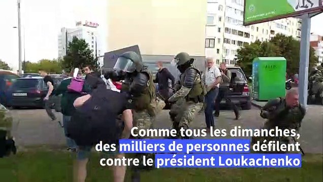 Bélarus: de nouvelles arrestations en marge de la manifestation de l'opposition