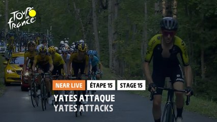 #TDF2020 - Étape 15 Stage 15 - Yates attaque Yates attacks