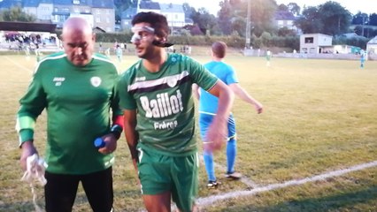Saint-Hubert - Ethe Benjamin Schoore blessé après seulement deux minutes