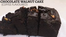 Chocolate Walnut Cake (Coffee Flavored) - Coffee-Choco Cake - Rajwansh Kitchen