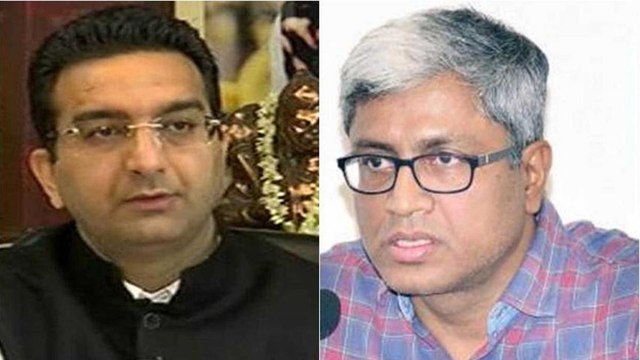 Politics on Delhi riots chargesheet, Ashutosh-Bhatia clashed