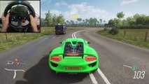 Porsche 918 Spyder - Forza Horizon 4 | Logitech g29 gameplay (Steering Wheel   Paddle Shifter)