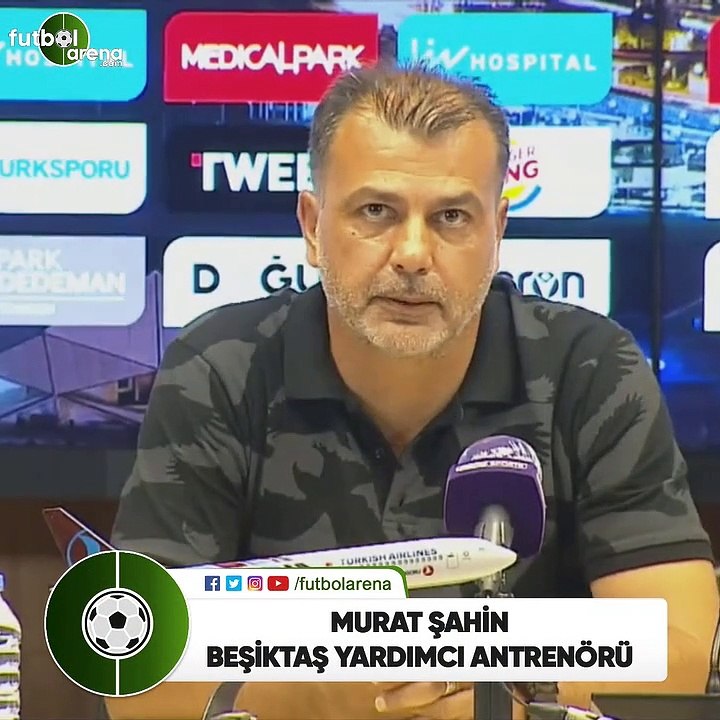 Murat Şahin: "Maçı hak ettiğimizi düşünüyorum"