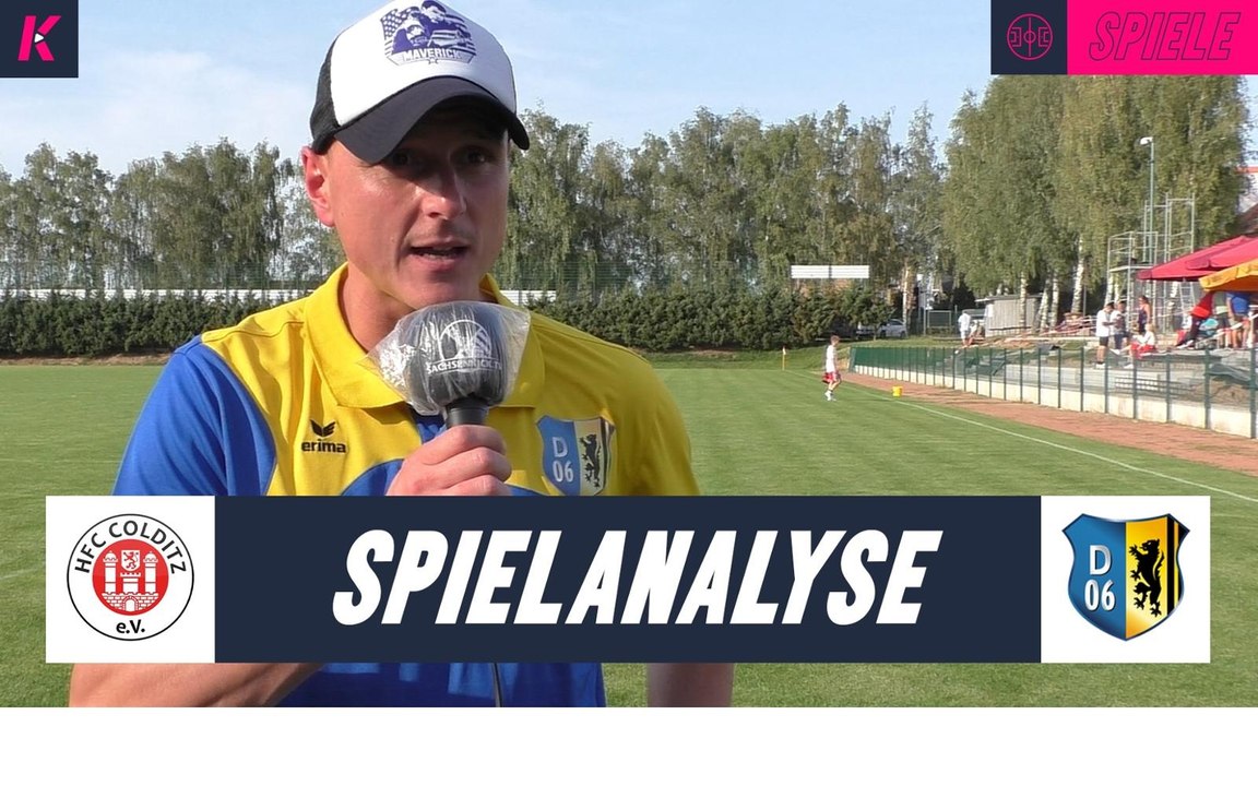 Die Spielanalyse | HFC Colditz - FV Dresden 06 Laubegast (2. Runde, Sachsenpokal)