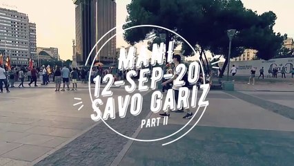 Mani  sábado día 12 de sep 2020 Madrid ( Parte II )