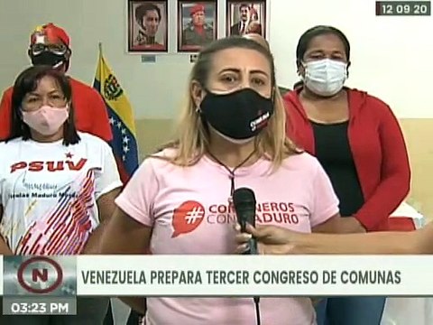 Comuneros caraqueños debaten sobre producción comunal, formación y defensa integral de la nación