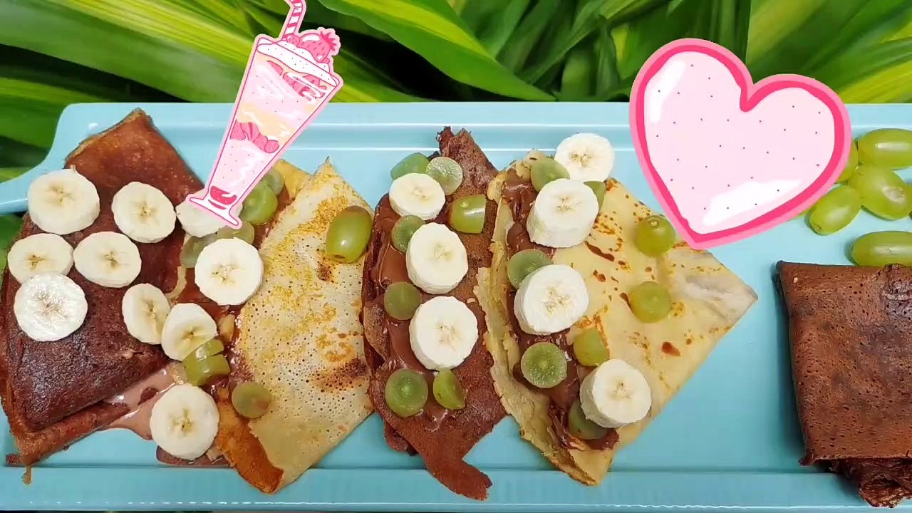 Crepas dulces / Sweet crepes / Süβe Crepes