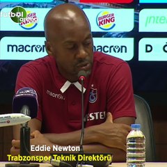 Eddie Newton: "İyi oynayan takımımız var ama hakem kararları yenilgiyi tetikledi"