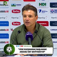 Tamer Tuna: "Lige kazanarak başlamak arzusu üst seviyedeydi"