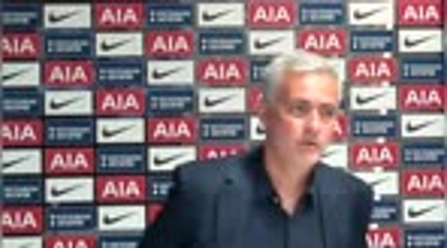 FOOTBALL: Premier League: Tottenham lack intensity, the second-half was 'poor' - Mourinho