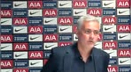 Download Video: FOOTBALL: Premier League: Tottenham lack intensity, the second-half was 'poor' - Mourinho