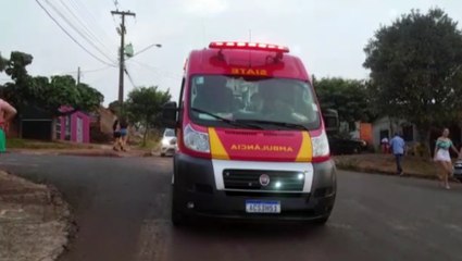 Ciclista fica ferido após ser atingido por carro no Bairro Morumbi