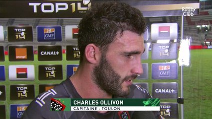 La réaction de Charles Ollivon suite à la victoire face au LOU Rugby
