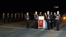 Yüksekova'da şehit olan Jandarma Astsubay Kıdemli Çavuş Sinan Aktay memleketine uğurlandı