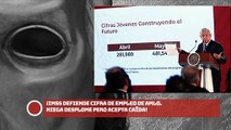 ¡IMSS defiende cifra de empleo de AMLO. Niega desplome pero acepta caída!