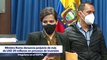 VIDEO | La ministra de Gobierno, María Paula Romo, denunció un perjuicio de 20 millones de dólares en procesos de inversión irregulares en el ISSPOL