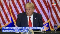 Watch- Trump Participates In A Roundtable With Latinos For Trump Coalition - NBC News