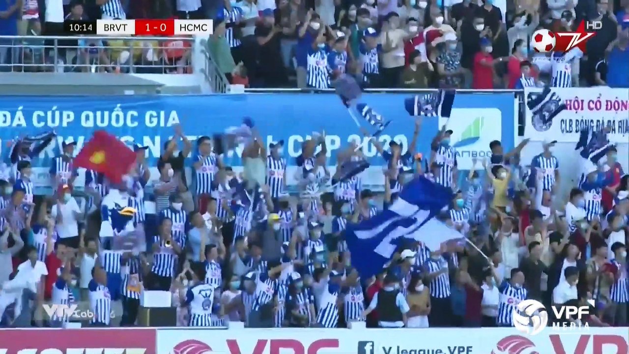 Tứ kết Cúp quốc gia - Bamboo Airways 2020 | Công Phượng, Quang Hải "nổ súng" | VPF Media