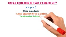 Linear Equations in Two Variables _ Linear Equations in Two Variables Class 9th,