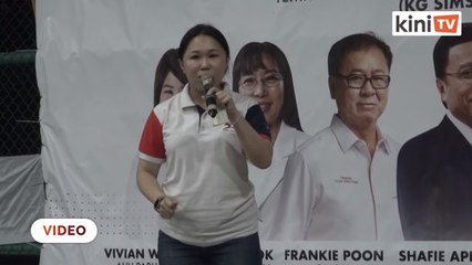 Video penuh- Ucapan Wong Shu Qi di Ceramah N56 Tanjong Papat