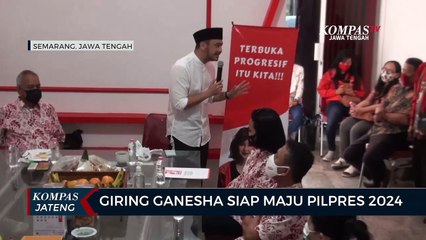 Giring Ganesha Siap Maju Pilpres 2024