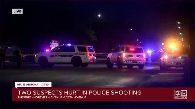 PD: Two suspects critically injured inofficer-involved shooting near 29th Avenue and Northern