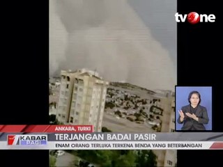 Badai Pasir Terjang Kota Ankara